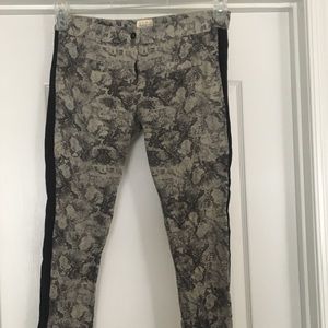 Zara Snakeskin pants